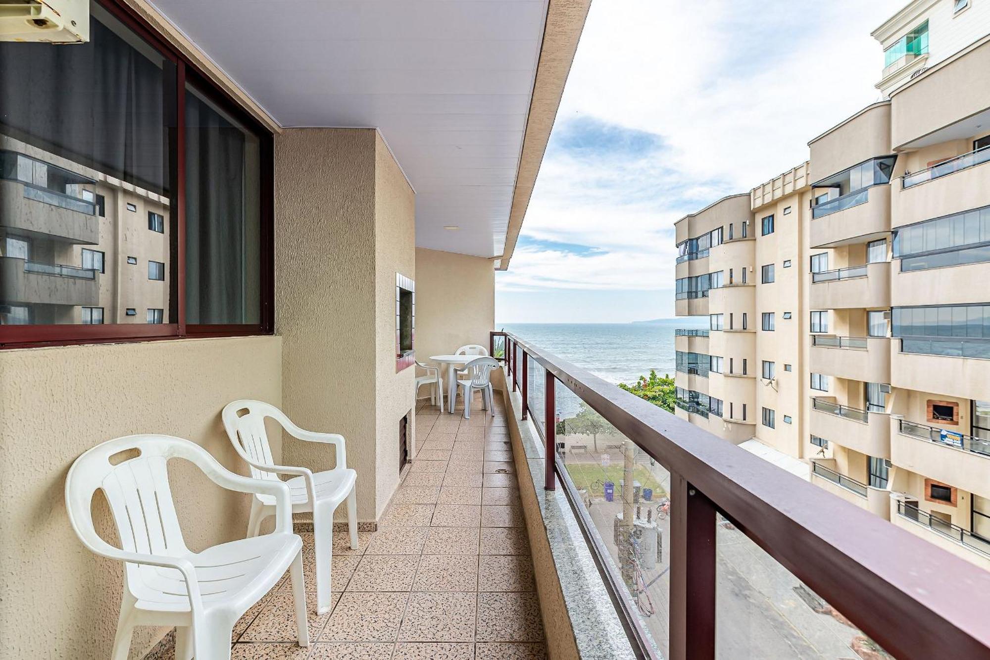 Apto Pe Na Areia Vista Mar Em Meia Praia Evb308 Itapema Dış mekan fotoğraf