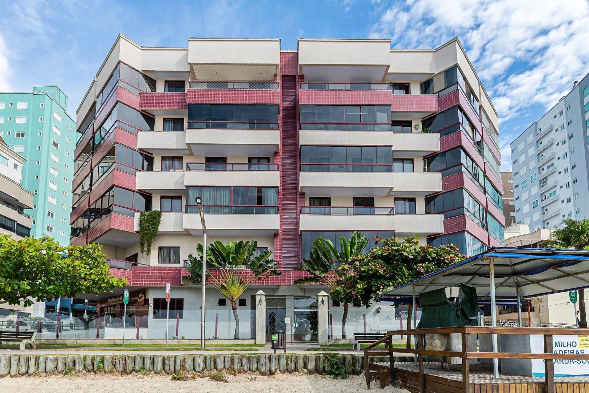 Apto Pe Na Areia Vista Mar Em Meia Praia Evb308 Itapema Dış mekan fotoğraf